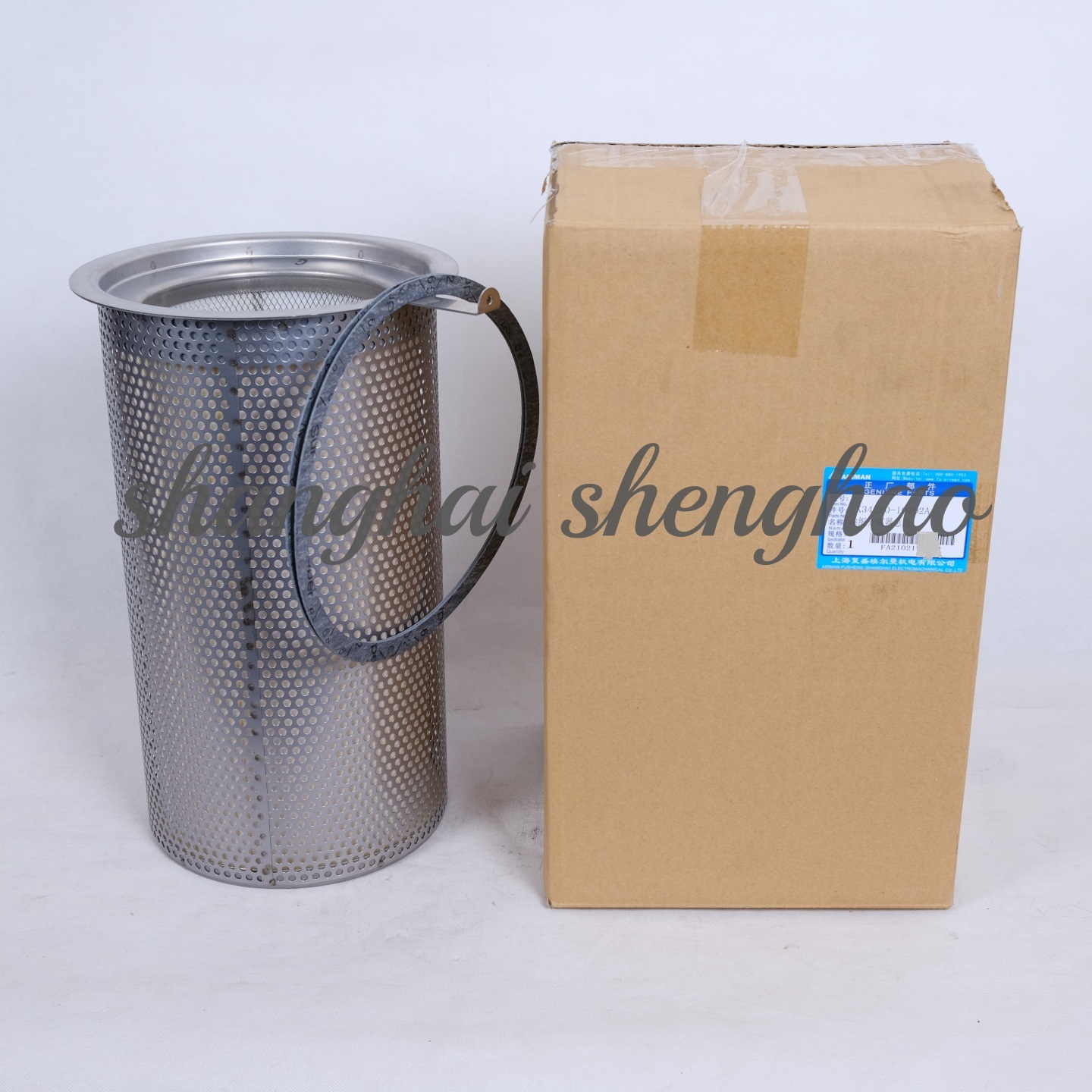 YX34220-10702A复盛正厂埃尔曼airman移动空压机油细分离器总成