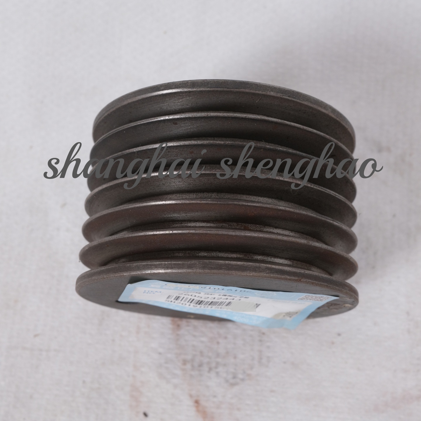 2605232443复盛正厂螺杆SM222A型空压机机体皮带轮6槽