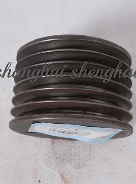 2605232443复盛正厂螺杆SM222A型空压机机体皮带轮6槽