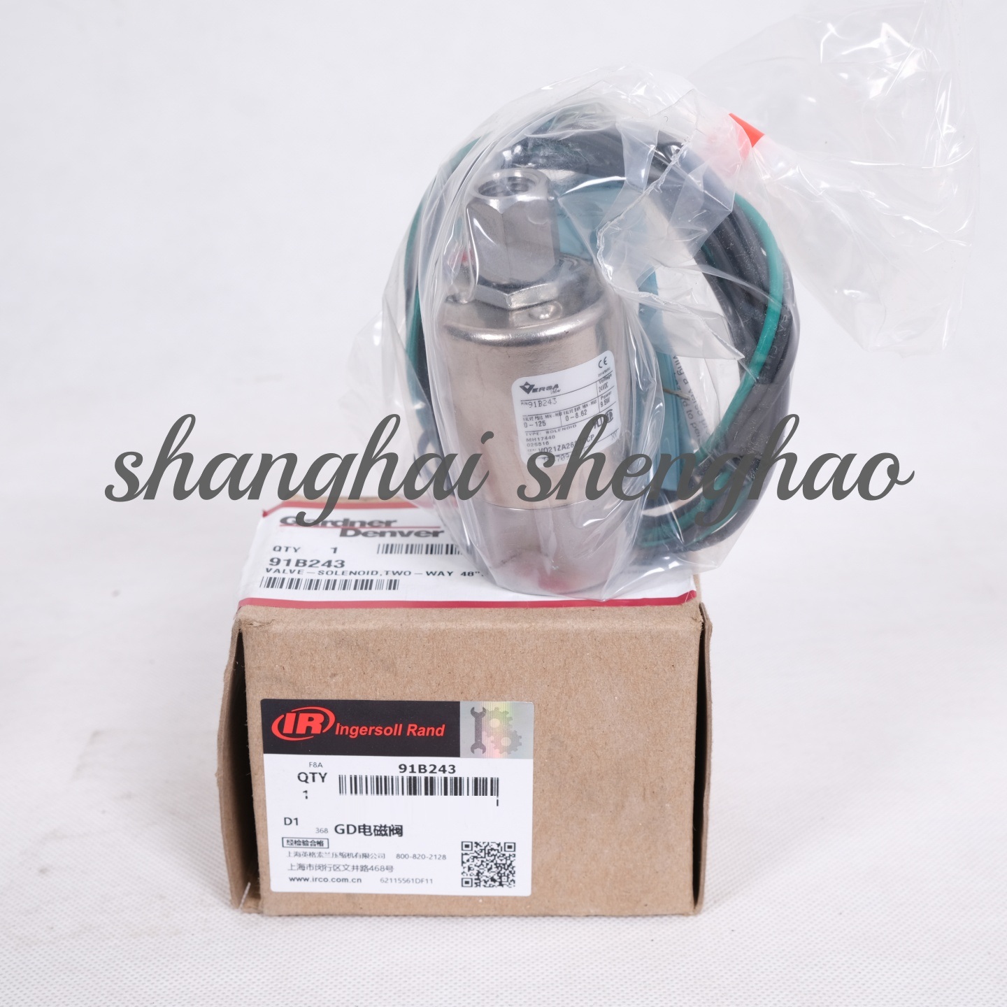 英格索兰康普艾LB110-150对应GD登福BL150-200空91B243-IVC电磁阀