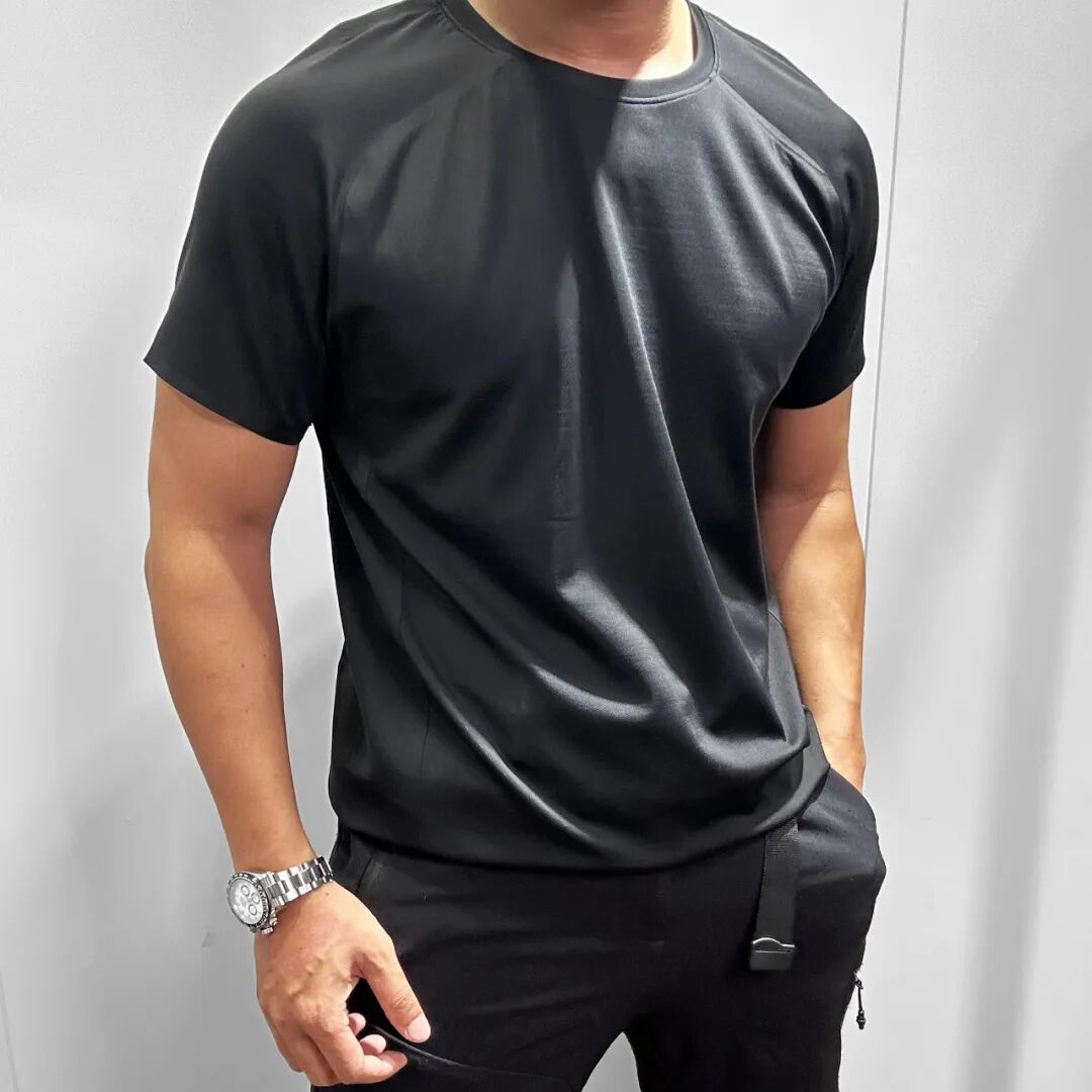 Outdoor Birds of Prey! Comes with a Cooling Sensation! Seamless Bonding! 26 New Summer Products: Men's Quick-Dry Functional Ice Silk Short-Sleeve Shirts