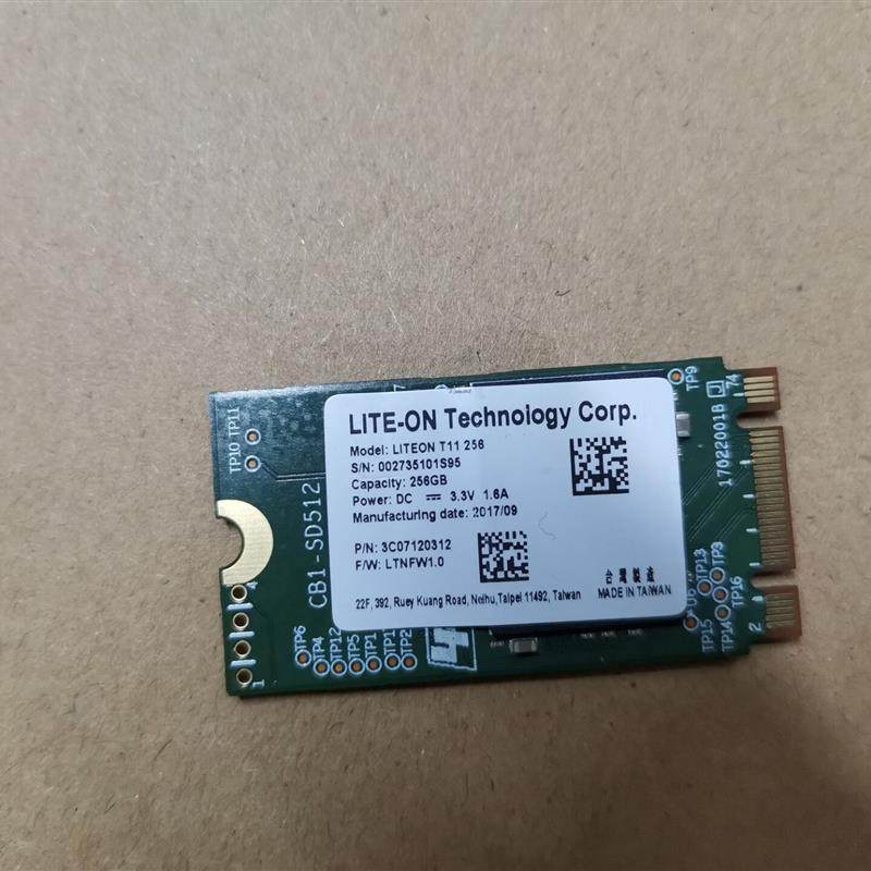 liteon/建兴 256 nvme t11 2242 m.2固态硬盘ssd