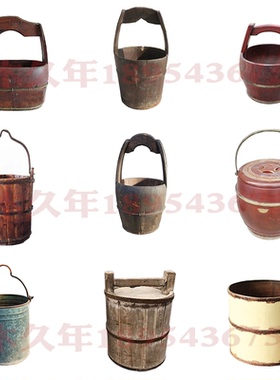 木摆件怀旧民俗老物件复古装饰