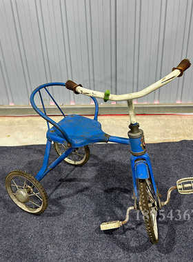 老物件怀旧老式童车复古