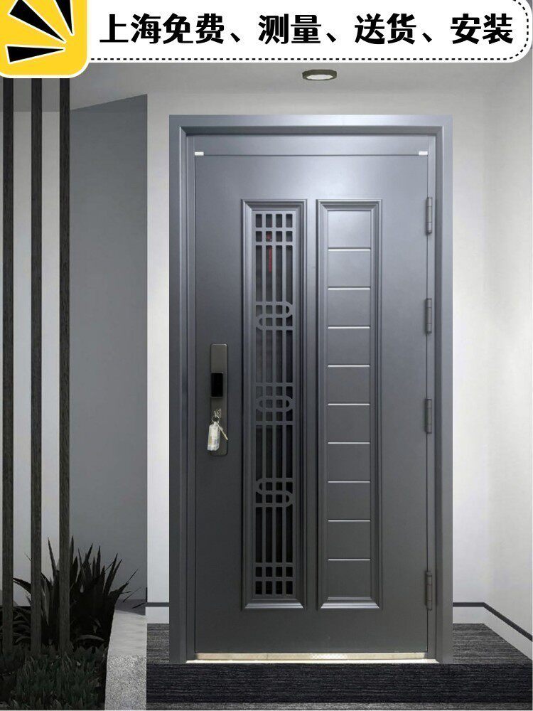 甲级防盗门带通风窗家用安全门内开入户门通风门进户门大门门中门