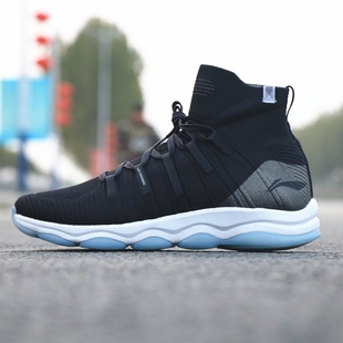 AFJN019 李宁正品 AFJM001 休闲男女训练运动鞋 无界低帮高帮时尚