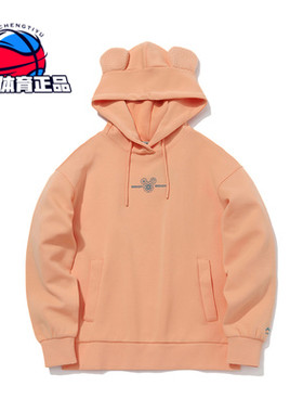 李宁连帽卫衣女加厚米奇运动服