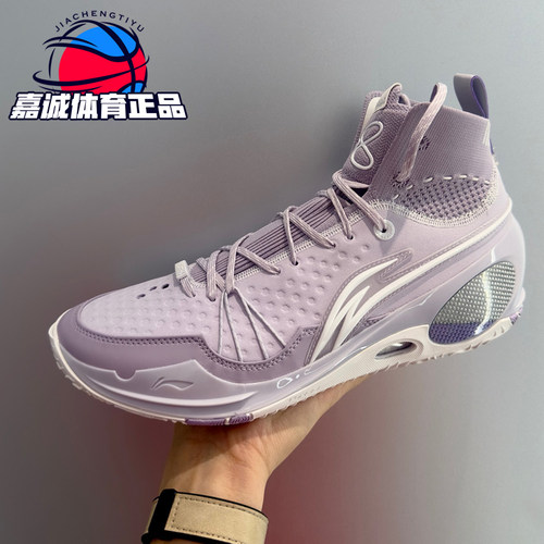 李宁男子缓震实战高帮808篮球鞋