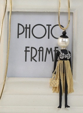 饰品韩版欧美毛衣链