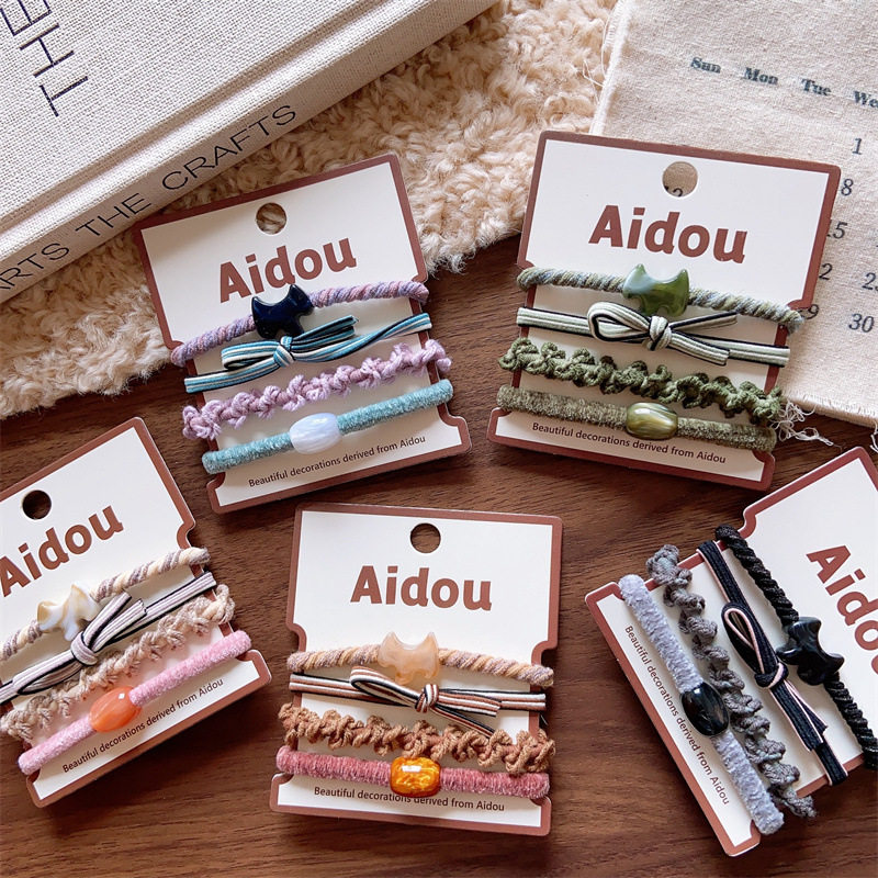 韩版儿童扎头发皮筋动物发圈橡皮筋不伤发亲子款基础色系大号头绳,童装/婴儿装/亲子装,发饰,淘宝优惠券,粉丝福利购,淘宝优惠卷