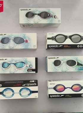 Speedo速比涛泳镜防水防雾高清潜水泳镜套装大框专业游泳眼镜