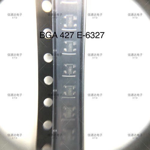 BGA427 丝印 BMs 贴片SOT343 RF射频放大器IC芯片 销售并回收