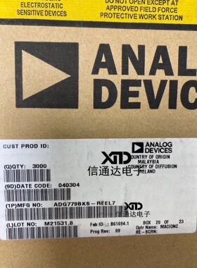 ADG779BKS-REEL7 SC70-6 模拟开关IC芯片原厂原装器件 一站式配套