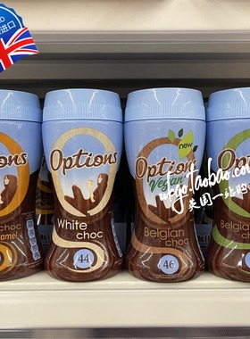现货 英国Options比利时hot chocolate薄荷焦糖蜂巢热巧克力200g
