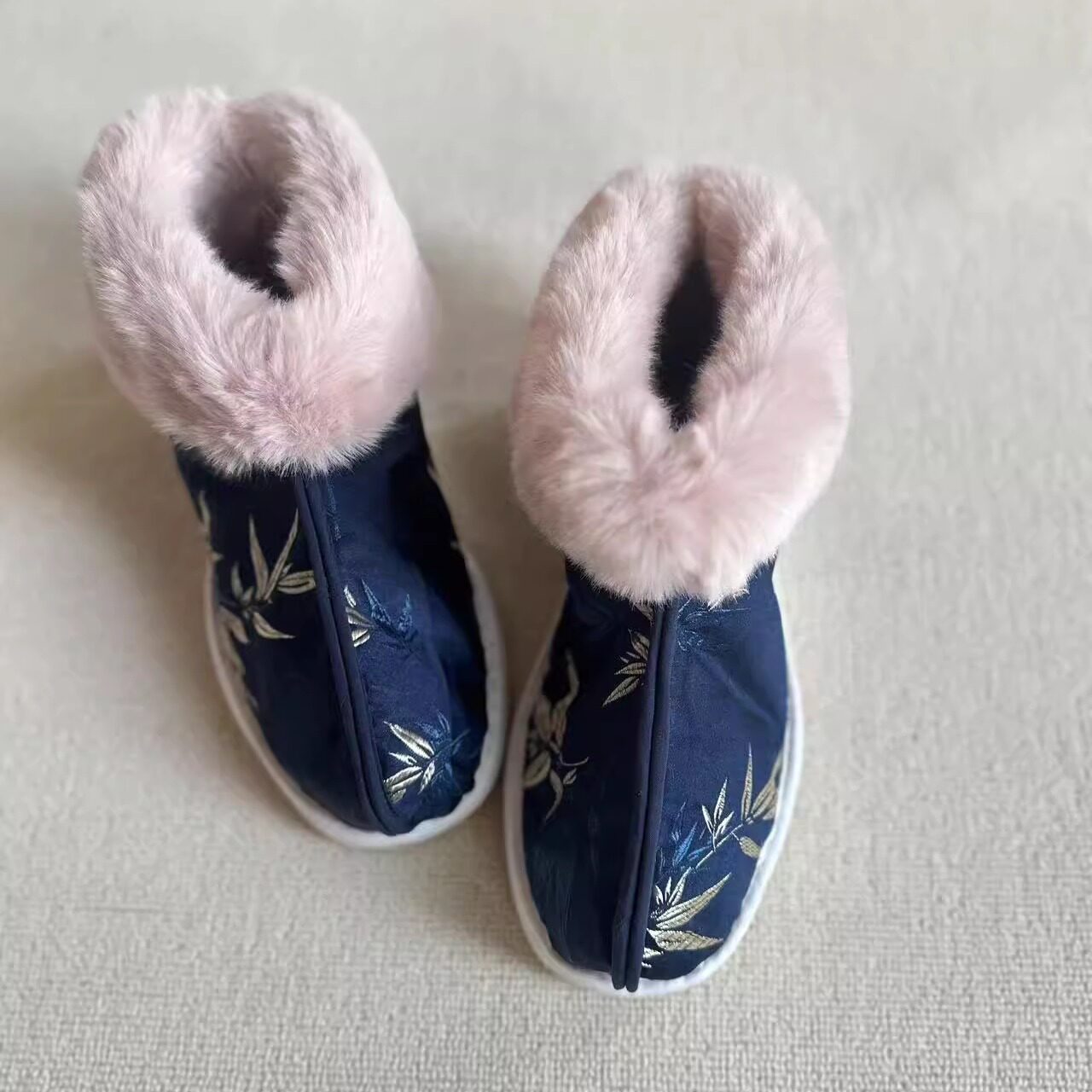 老北京布鞋女鞋秋冬季手工棉鞋