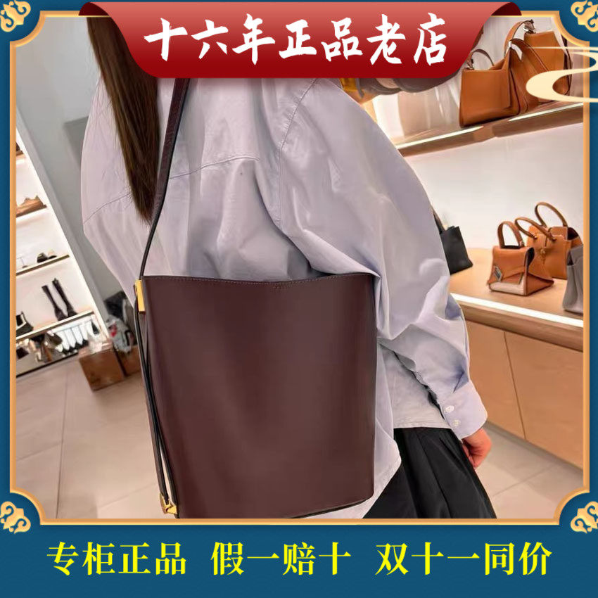 迪桑娜女包国内商场专柜正品代购水桶包 单肩斜跨背包 8251014101