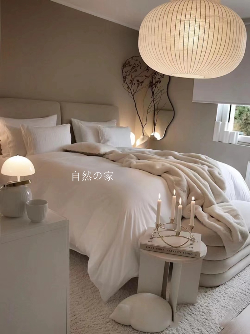 千针棉纯色简约轻奢四件套