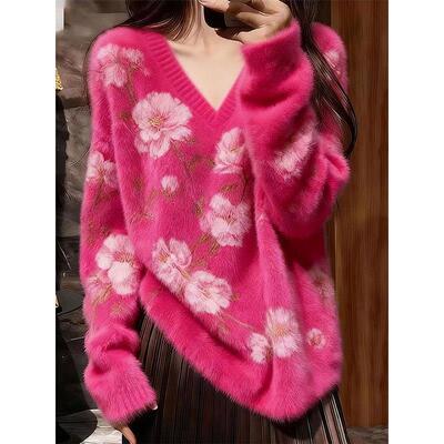 设计感慵懒高级感针织毛衣外套女款2025新款可外穿内搭上衣女秋冬