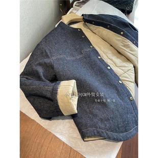 渠道B 廓形感圆弧摆骆驼绒棉服外套女冬 早收早对 这种货