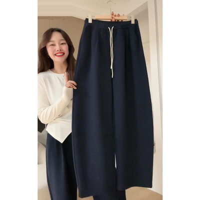 牛X货 巨炸裂！镰刀裤阔腿裤春秋显瘦香蕉休闲九分哈伦老爹裤子女