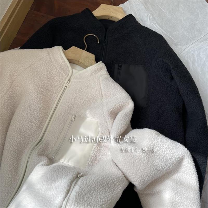 实穿党B入“王...炸”?！冬季摇粒绒保暖宽松立领拉链外套