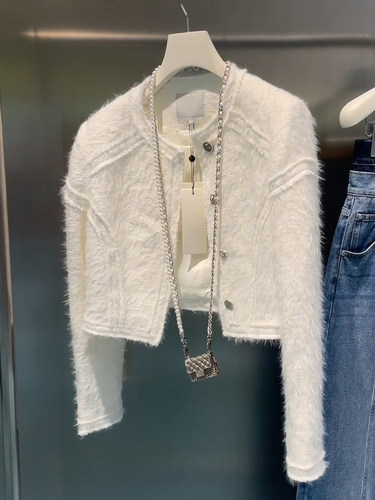 买手店专柜高品质捡漏必入高定短款外套女秋季气质轻奢时尚上衣