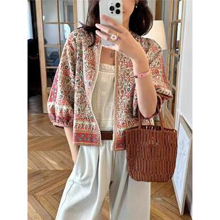 CHAO级推荐！复古高级超好看衬衫外套女春季2025新款超火减龄上衣