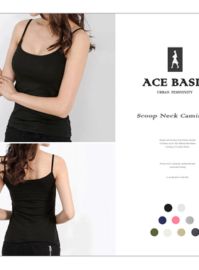 E009外贸原单吊带背心修身百搭内搭小背心小吊带