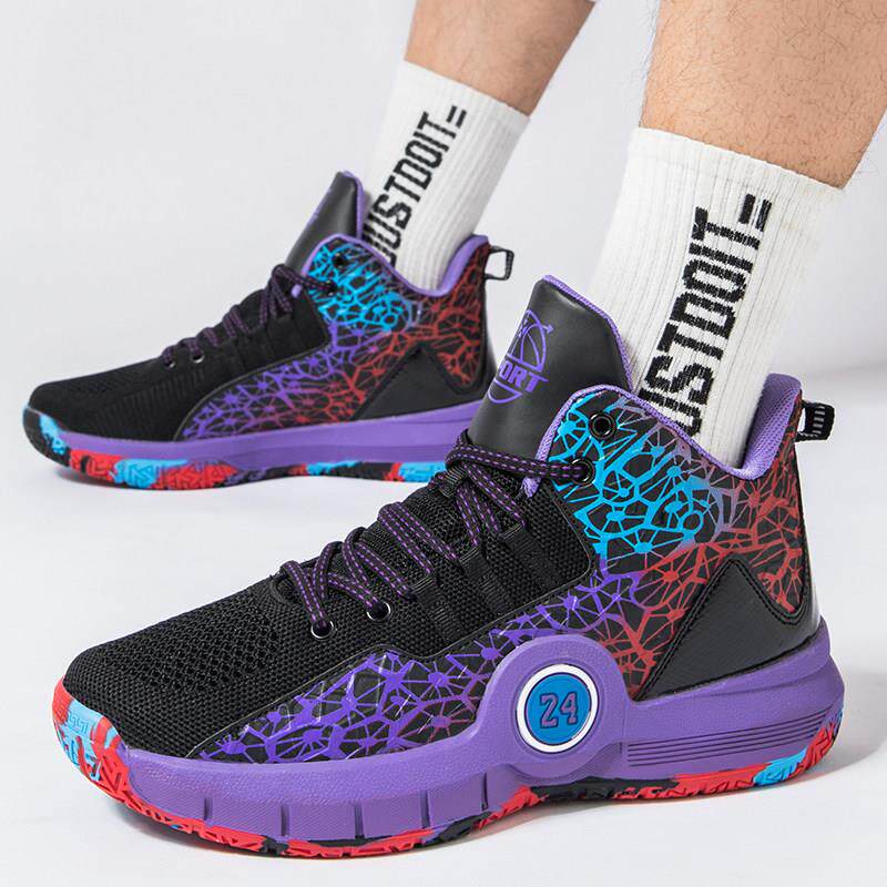 2023新款科比篮球鞋男儿童运动鞋中小学生球鞋男童网面春秋款中考