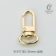 3107 Дверная пряжка-13 мм-золотой цвет