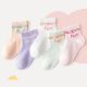 女孩夏季 女童袜子儿童短款 薄款 透气学生春夏棉袜网眼中筒宝宝春秋