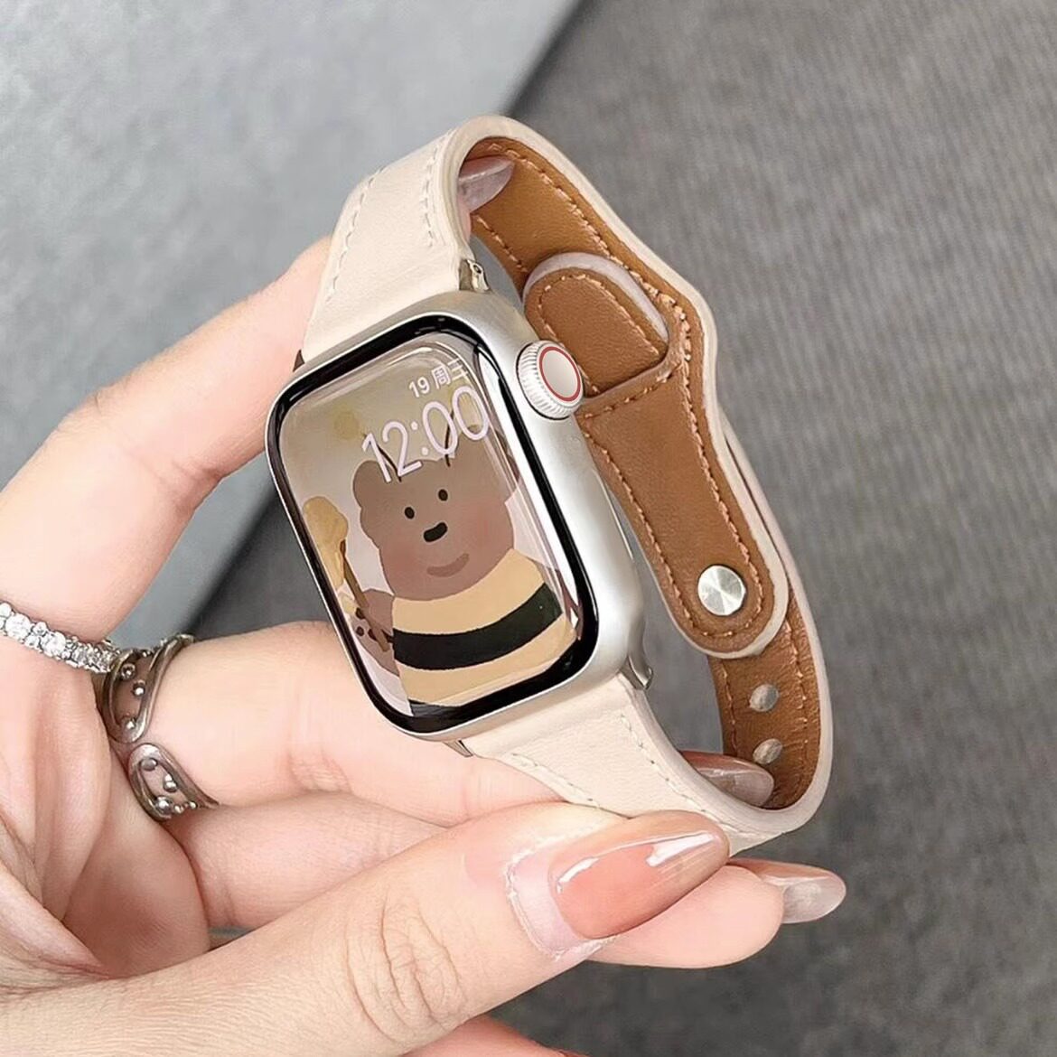 女生智能手表华强北S8心率支付NFC接打电话运动手环小蛮腰watch男怎么看?