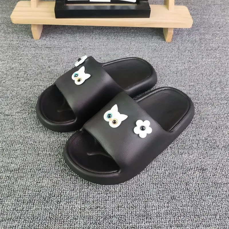 一字拖鞋女室内家居防滑百搭沙滩鞋夏季外穿超软厚底卡通凉拖鞋男,女鞋,一字拖,淘宝优惠券,粉丝福利购,淘宝优惠卷