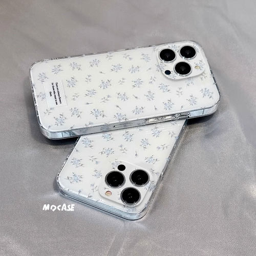 少女心小碎花适用oppo reno14/reno 13/12pro/11pro/9/8/7手机壳新款透明reno5/6可爱9pro+全包防摔个性4se女