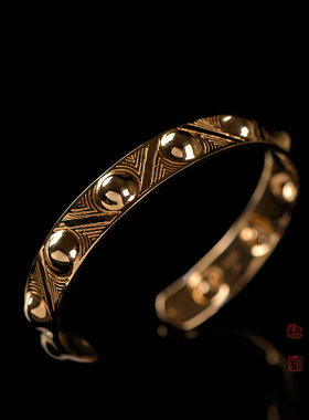 儒匪窝 独家定制 西汉古滇国金腕钏