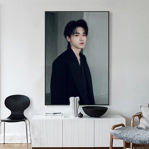 宋亚轩十字绣新款定制简单绣手工diy客厅钻石画贴钻真人照片挂画