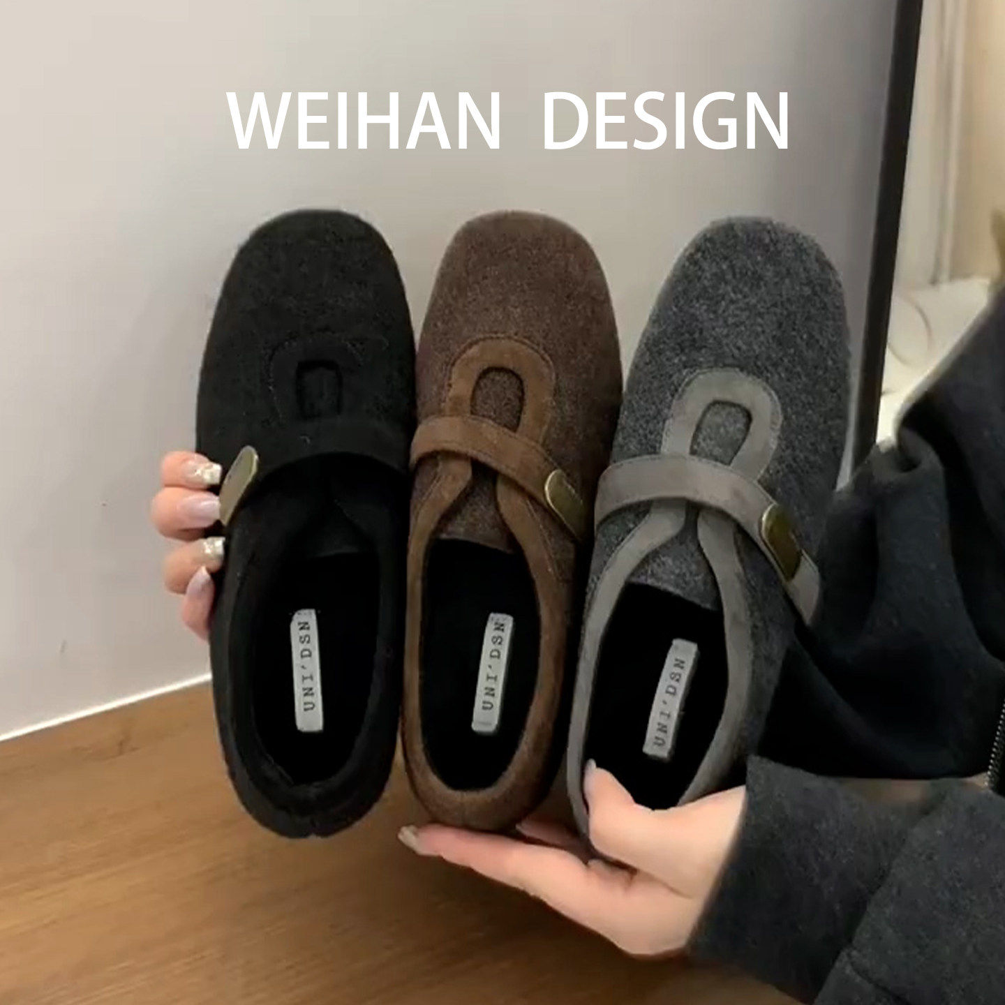 羊皮版！复古圆头内增高勃肯鞋女加绒呢子棉单鞋保暖玛丽珍豆豆鞋,女鞋,乐福鞋（豆豆鞋）,淘宝优惠券,粉丝福利购,淘宝优惠卷