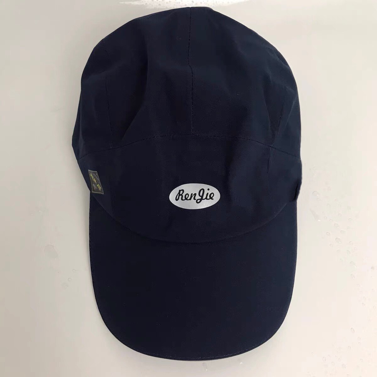 四季防水户外帽原单哥尔面料可调节可防瀑雨反光印花鸭舌帽子男女