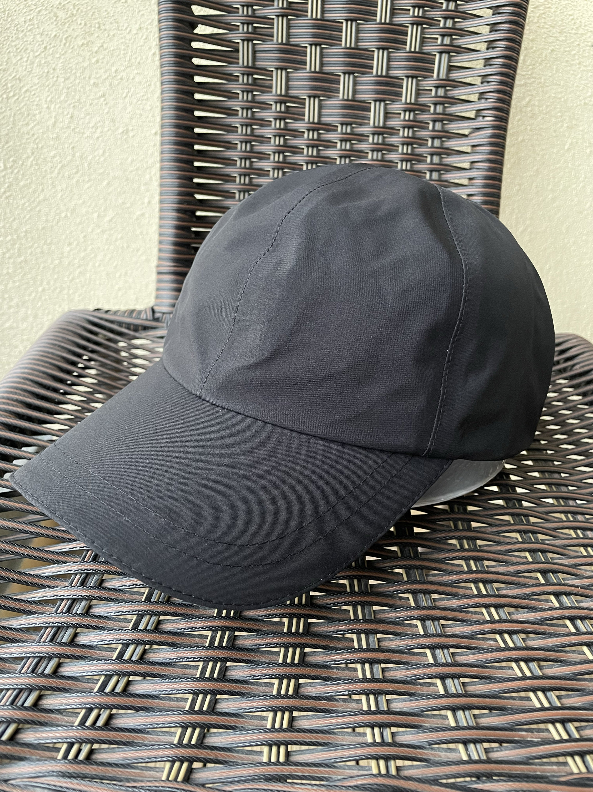 四季户外防水六页棒球帽原单哥儿尾料面料可防瀑雨光身定制Logo帽