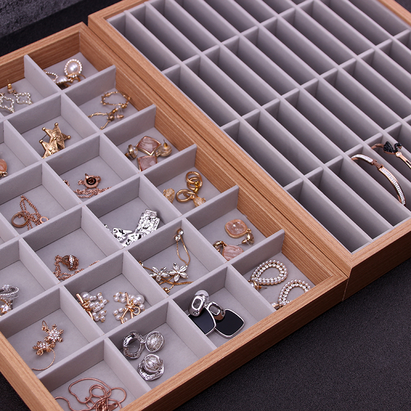 大容量花梨木戒指手镯珠宝箱眼镜