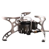 Дикая бензиновая печь Наружная нефтяная и газовая печь с двойной печью с двойной плитой