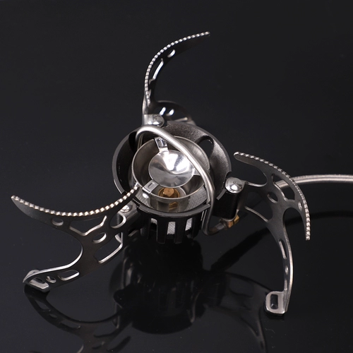 Дикая бензиновая печь Наружная нефтяная и газовая печь с двойной печью с двойной плитой