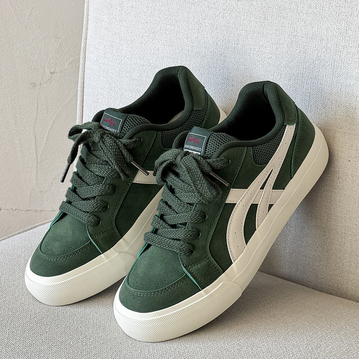 2025新款德训鞋男款春秋季休闲板鞋男生帆布鞋子透气防臭爆款男鞋