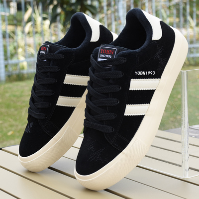 优步加绒保暖男款冬季潮流板鞋