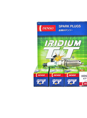 电装IXEH20TT适配卡罗拉雷凌威驰雅力士逸致铱金火花塞4支装