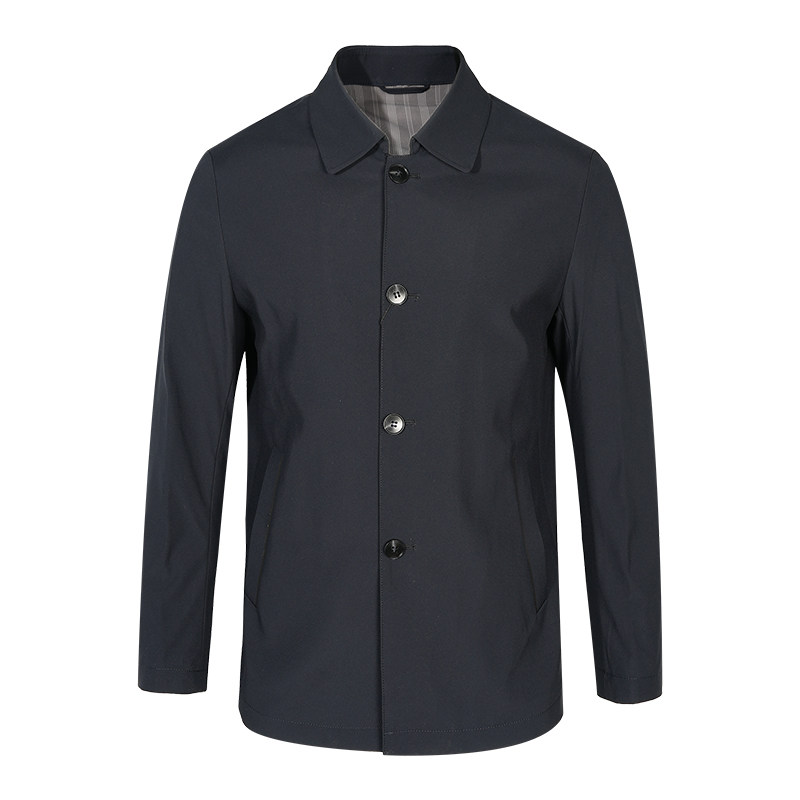 费尔法特翻领春季修身夹克