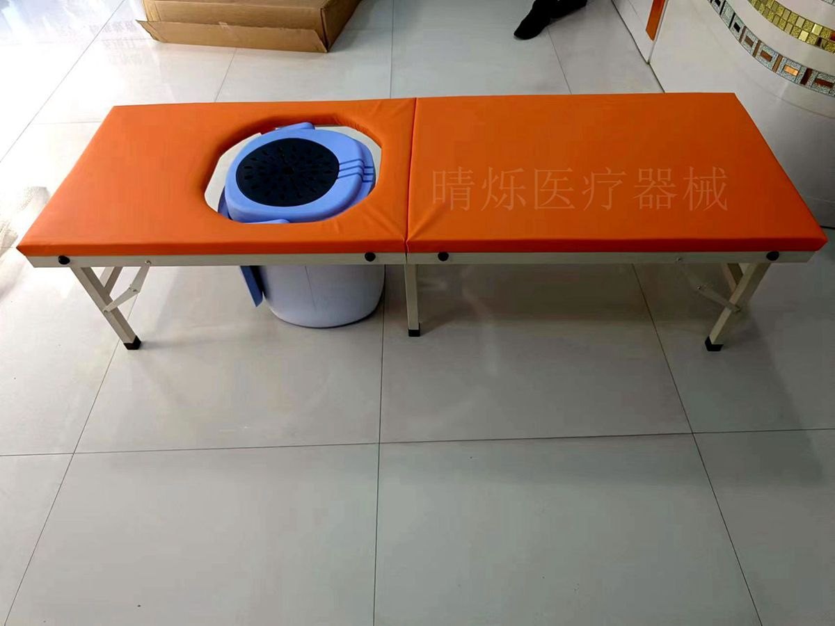 六腿加固蕲艾唯艾中艾国灸熏蒸仪原始点折叠艾灸专用床免安装包邮
