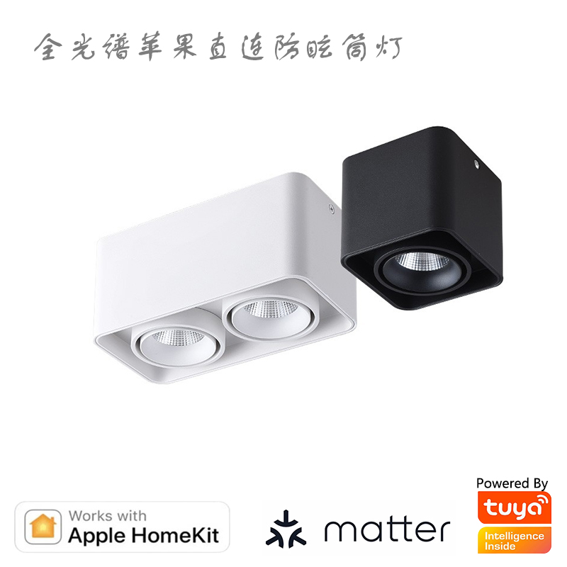 matterhomekit直连绿米明装射燈