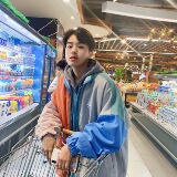 拼色牛仔外套男潮牌工装夹克两面穿百搭帅气上衣-j006-p65，男装夹克，星座601-1