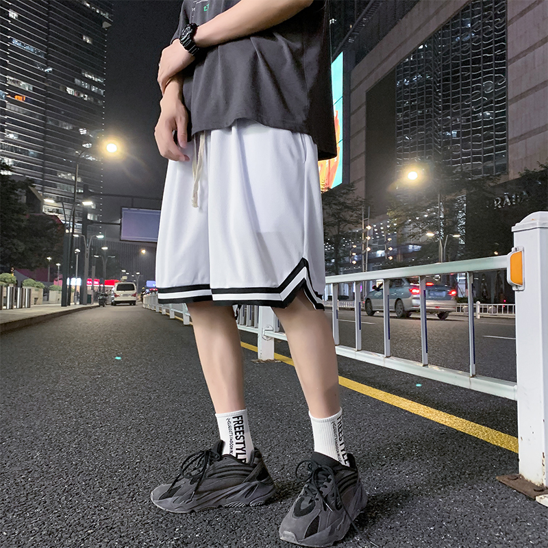 跑步運動短褲男女速干沙灘褲學生訓練健身籃球球褲五分褲
